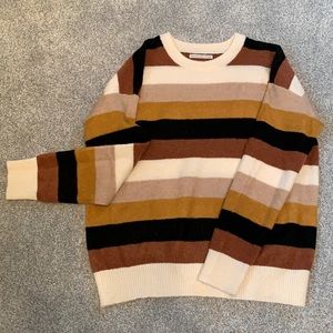 Stripped sweater, size small.